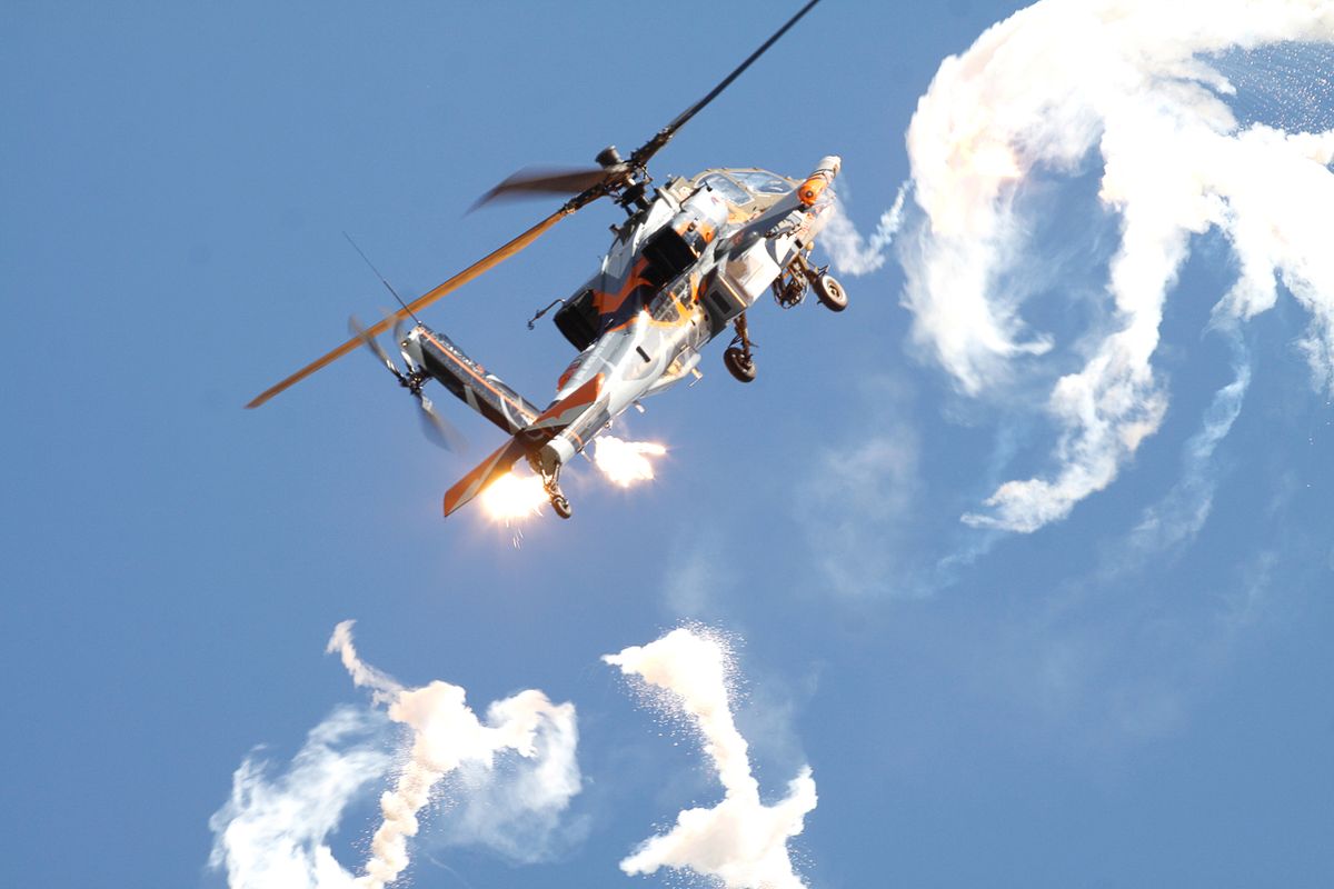 Apache Demo Team podczas Radom Air Show