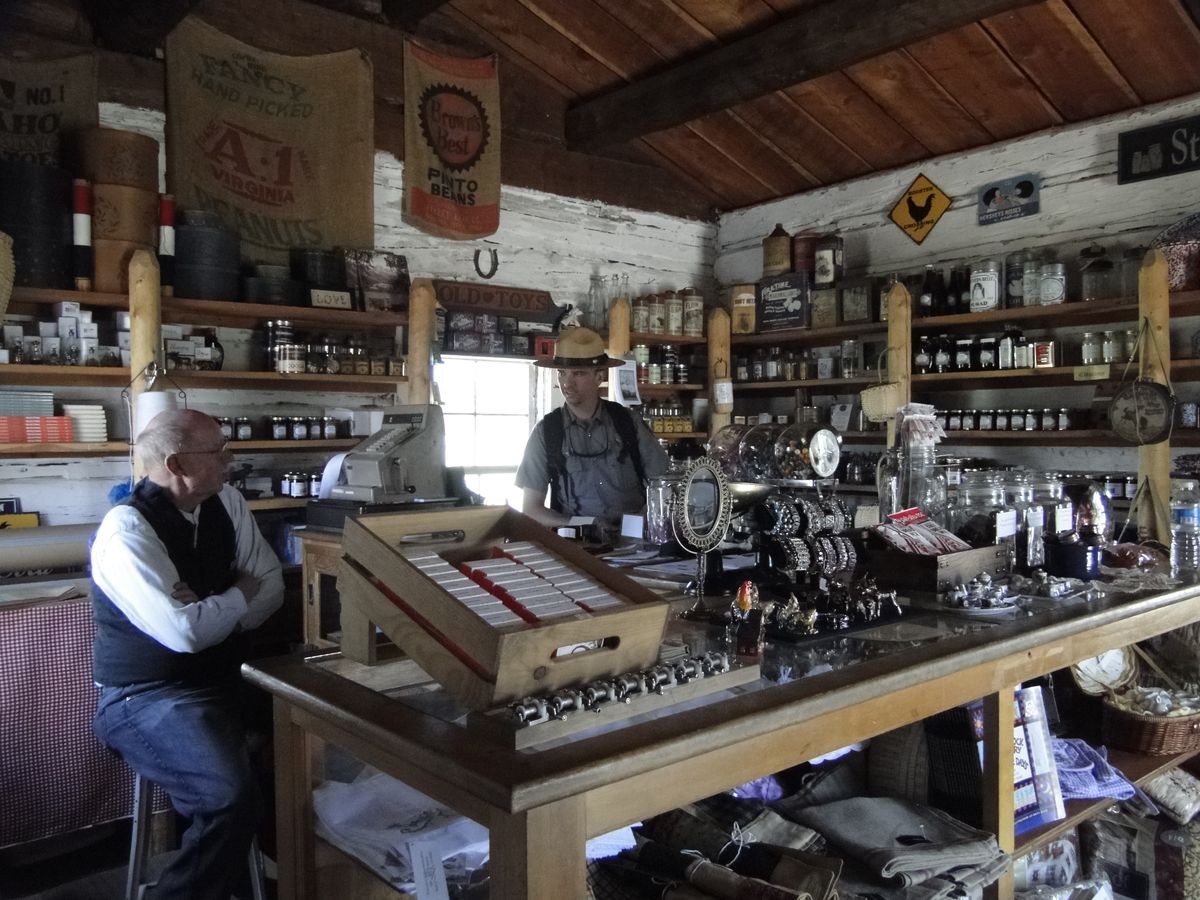 Original Trading Post im Grand Teton National Park