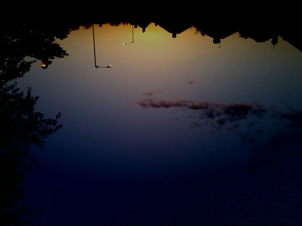 I took this photo in Bedford UK this autumn, its not photoshoped, the only thing i done is turned the photo upside down. 