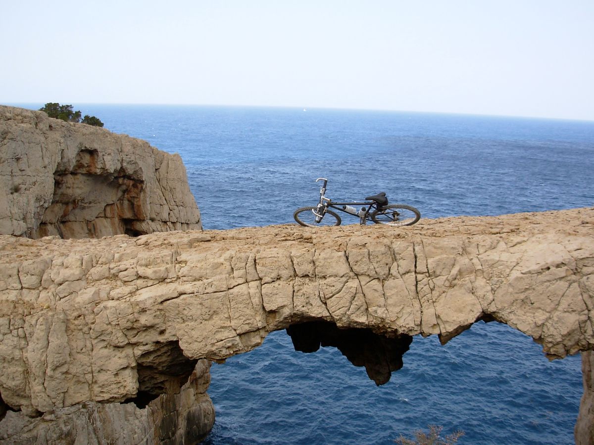 Bridge at Ibiza, hide places. Shhh.